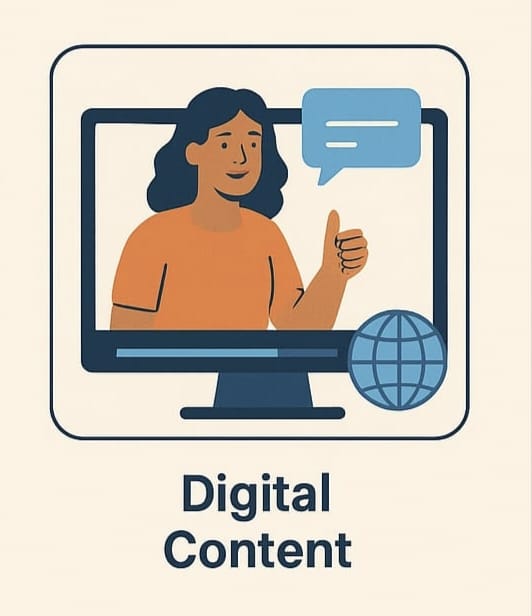 Digital content creation setup